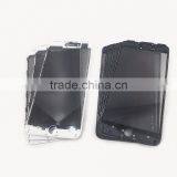 White Front Glass Lens for IPhone 6 Screen Front Glass With Bezel Frame Black thumbnail-3