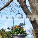 Metal Tree Branch Hook for Bird Feeders, Plants and More - Premium Quality Rust Resistant Steel - 12 Inch thumbnail-4