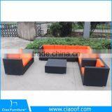 Synthetic Elegant Rattan Furniture Sectional Outdoor Garden Wicker Sofa (2036) thumbnail-1