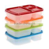 New Products 3 Compartment Plastic Bento Food Lunch Box thumbnail-5