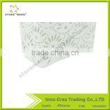 Flower Pattern Desk Organizer Green Spray Metal Pencil Holder thumbnail-3