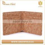 The Unique Durable Cork Leather Mens Green Field Wallet thumbnail-4