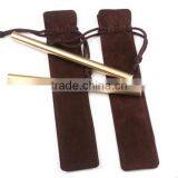 Retro Brass Signature Pen Portable Vintage Copper Pen Handmade thumbnail-1