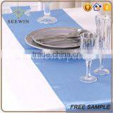 Chinese Wholesale Style Satin Sheer Table Runner thumbnail-2