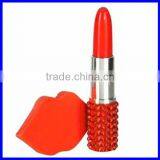 Promotional Gift Rouge Craft Ball Point Pen With Diamond thumbnail-1