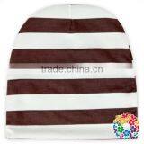 Navy Blue Hot Pink Flowers Winter Baby Beanie Hat thumbnail-5