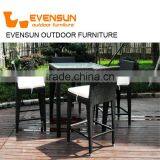 Evensun Rattan High Back Rattan Bar Stools Cheap Rattan Bar Stools thumbnail-1