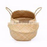 House Decorative Accessories, Decorative Seagrass Basket, Laundry Baskets thumbnail-6