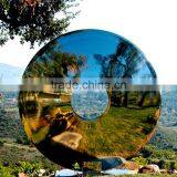 Landscaping Garden Mirror Polished Stainless Steel Abstract Garden Sculpture thumbnail-1