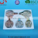 For Mail Order Gold/copper/silver Electroplated Ceramic Vase Set Home Decorative Gifts thumbnail-2
