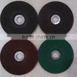 4" 100x3x16mm Green Deprssed Center Grinding Wheel for Stainless Steel thumbnail-4