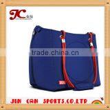 2015 New Style Recyclable Logo Printing Lunch Cooler Bag With Drink Holder thumbnail-1