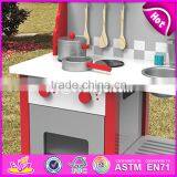 New Design Children Pretend Play Wooden Toy Kitchen Set W10C292 thumbnail-6