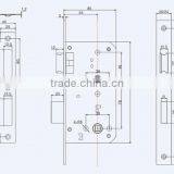 High Performance Good Quality and Competitive Miotise Lock Body 55x78 thumbnail-2