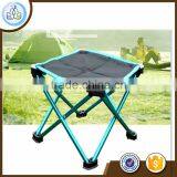 New Hot Sell Beach Barbecue Camping Folding Chair Foursquare Chair Customized LOGO Thicken Chair thumbnail-1