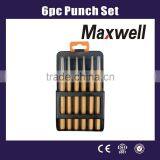 6pc Punch Set