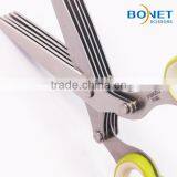 S97013B FDA Certificated 7-1/2" Herb 5 Blade Kitchen Scissors thumbnail-2