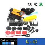 Bundle of Accessories Sets Kit Used for Gopros Heros 4 Action Camera Case thumbnail-3