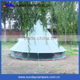 Waterproof Canvas UK Bell Tent 4M 5M With Cheap Price