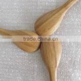 High Quality Cheap Bamboo Spoon With Silicone Handle thumbnail-3