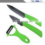 New Black Blade Ceramic Knife Set Chef Kitchen Knives 3" 4" 5" 6" Peeler Holder thumbnail-6