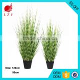 Wholesale artificial plants zebra onion grass in pot