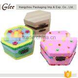 Roud Finish Cute Wooden Jewellery Box thumbnail-1