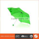 Light Green Manual Open 5 Folding Umbrella for Girl thumbnail-1