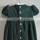 New Born Baby Clothes Girl Boutique With Front Lace Baby Girl Romper thumbnail-2