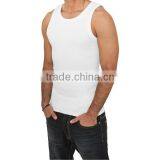Customized Blank Wholesale Plain White Tank Top thumbnail-1