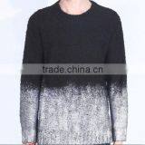 Men's Fashion Pullover Gold and Silver Foil Print Sweater Clothing thumbnail-2