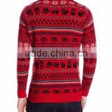 Men Red Sweater Black Bat Pattern Toddler Christmas Boutique Clothing thumbnail-2