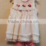 Simply Style Baby Sleeveless Dress Set Pattern Summer 2 Pcs Set 2016 thumbnail-1