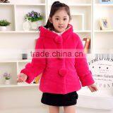5-11 Years Sweet Beauty Girls Imitation Fur Coat, Comfortable Fashion Autumn and Winter Coat thumbnail-5