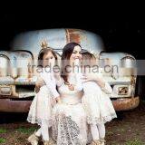 Girls Lace Skirt Toddler Girl Tutu Skirt Mother and Child Dress thumbnail-4