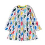 S33552W Girls Dresses Animal Print Girls New Fashion Long Sleeve Dress thumbnail-5