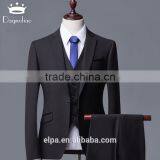 Daynoliao 3 Piece Men Suits Designer Slim Fit Made to Measure Black Navy Formal Business Suits for Men