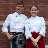 Custom High Quality Nice Restaurant Design Double Breasted Catering Uniforms Wholesale thumbnail-1