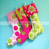 New Arrivel Colorful Modern Family Christmas Stocking thumbnail-3