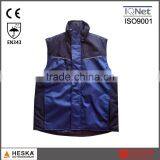 Custom no Sleeve Jacket for Men Waistcoat Worker Vest thumbnail-1