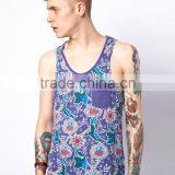 All Over Floral Print Chest Pocket Vests thumbnail-1
