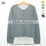Print Cardigan Woolen Kids Knitted Sweater Designs For Children thumbnail-1