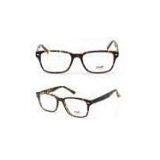 Lightweight Brown Fashion Acetate Optical Frames For Women With Demo Lens