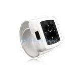 Quad Flat Touch Screen GPRS Bluetooth Wrist Watch Phone With Mp3 Player, FM