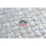 Pearl Shell Wall Mosaic Fireplace thumbnail-2