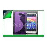 Anti-scratch Motorola Cell Phone Protective Cases S-Line TPU Cover Purple thumbnail-1