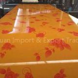 Color galvanized Print-coating plate