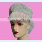 Disposable Nonwoven Peaked Surgical Snood Cap thumbnail-1
