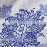 2017 New Model Summer Dress Women off Shoulder Straight Loose Blue and White Porcelain Printed Dress thumbnail-6