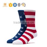Wholesale stylish sport compression cotton flexit fitted socks